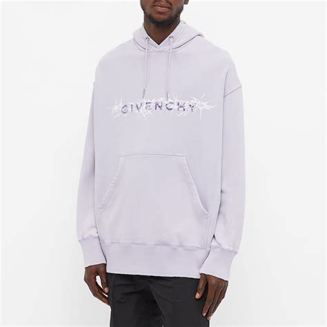 givenchy barbed wire hoodie|Givenchy Barbed Wire Logo Cropped Hoodie .